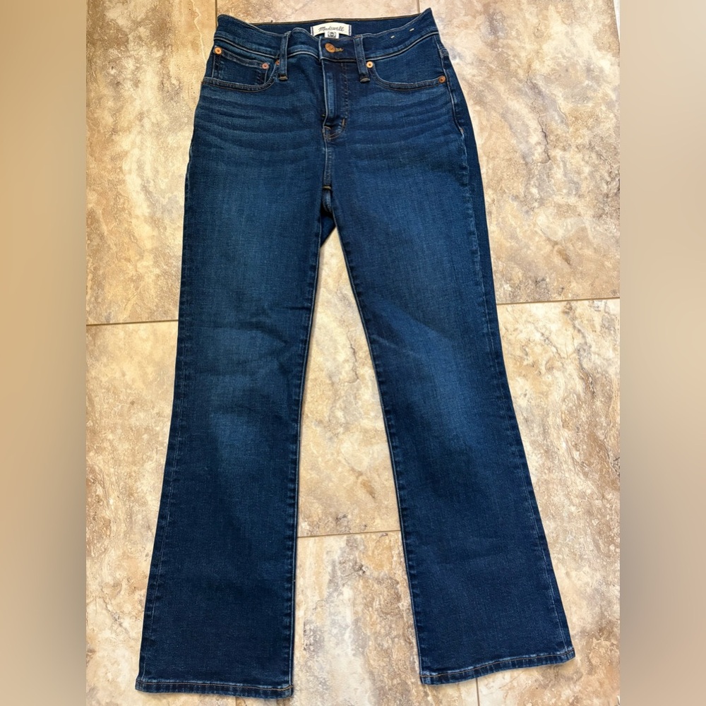 NWOT Madewell Midrise Kick Out Denim Jeans Women’s Size 24
